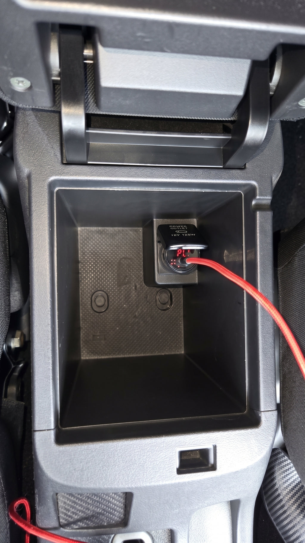 Mitsubishi Lancer (2007+) Centre Console Divider Tray with Hidden Storage