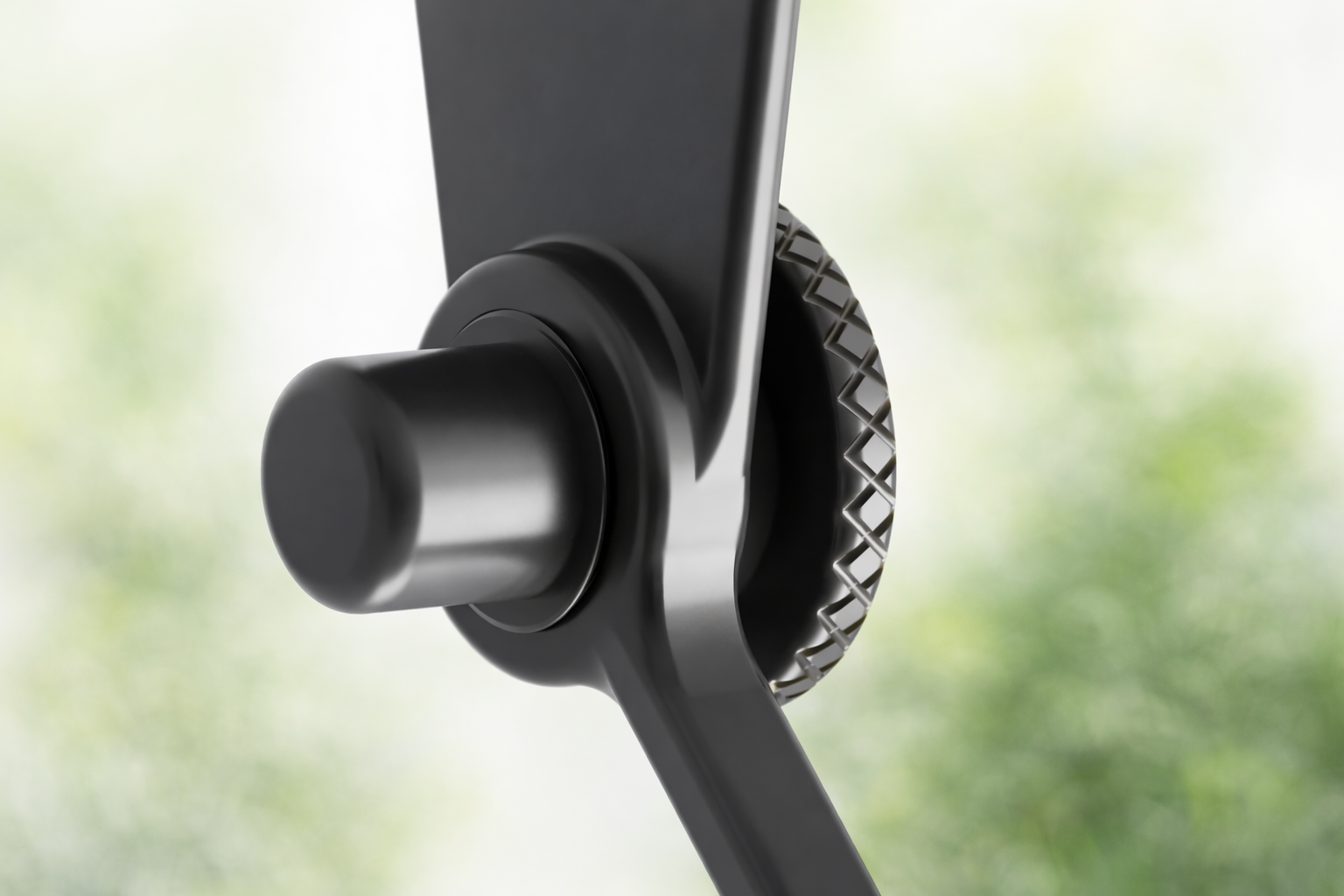 Paper Towel Holder - Satin Black