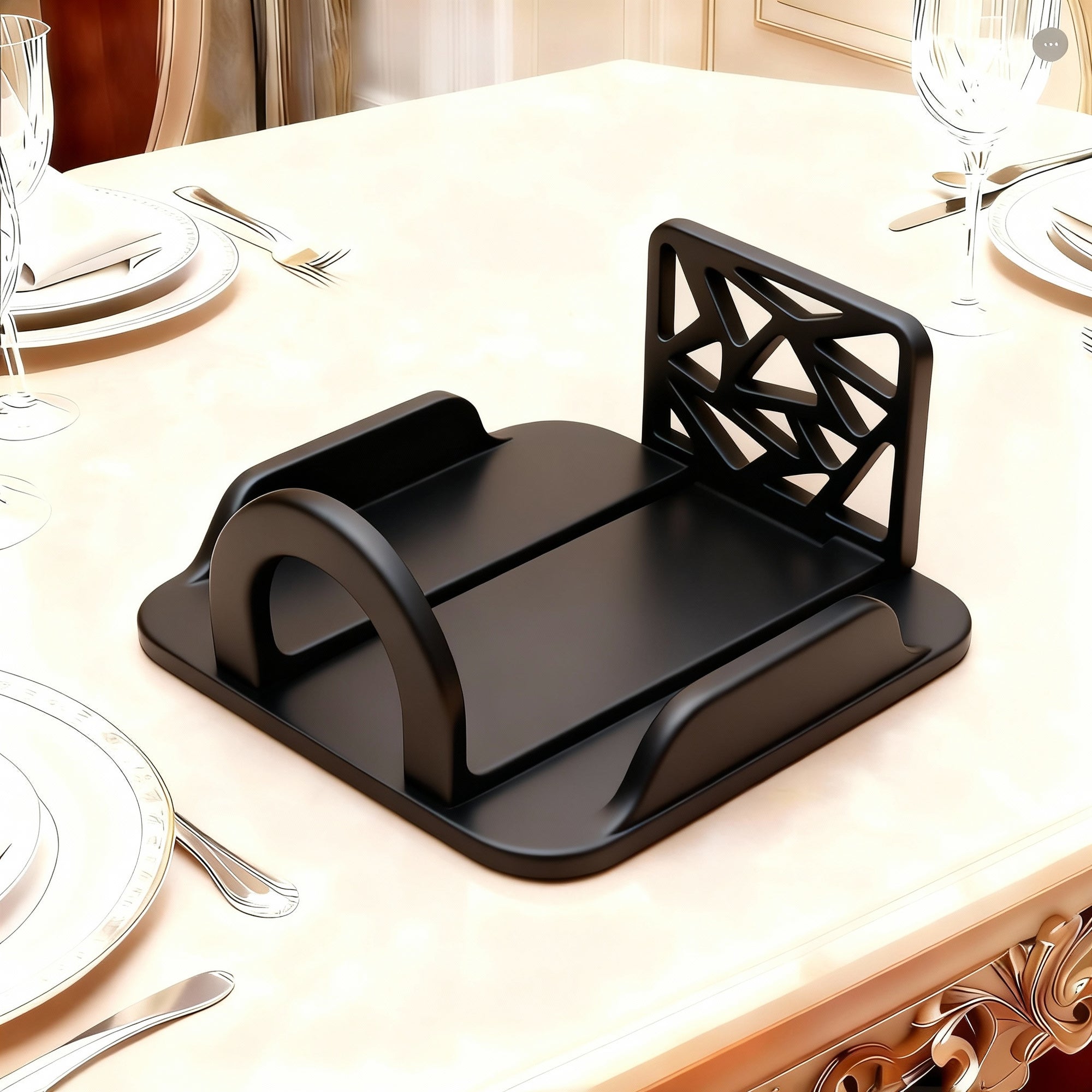 Geometric Napkin Holder (Lying Down)